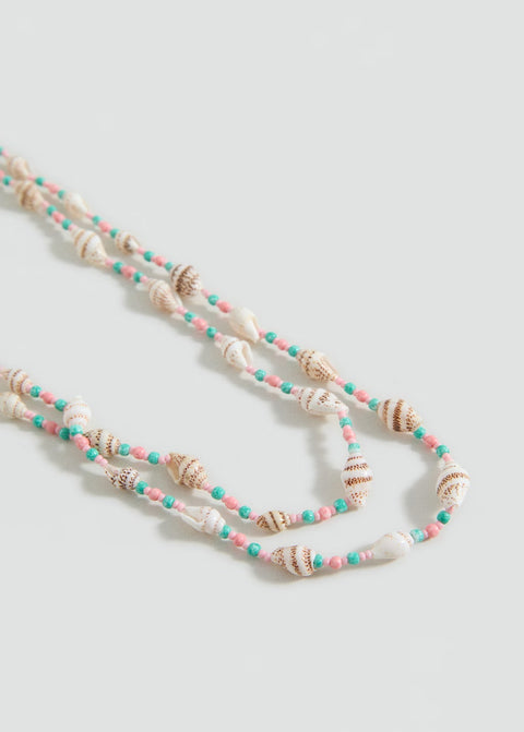 Mango necklace caribe in sand
