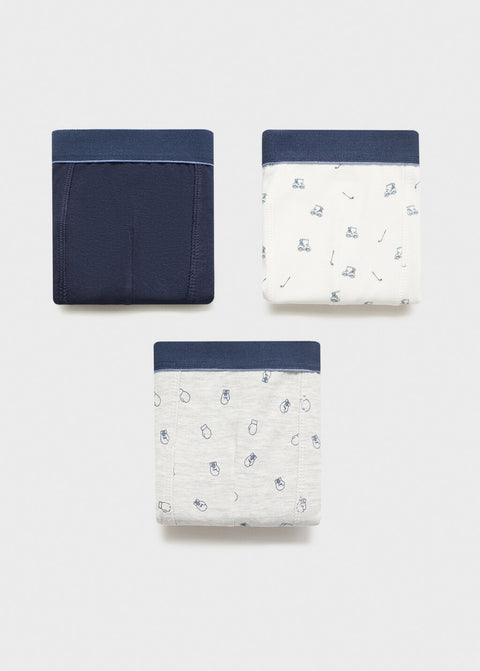 Mango boxers club in medium grey vig.