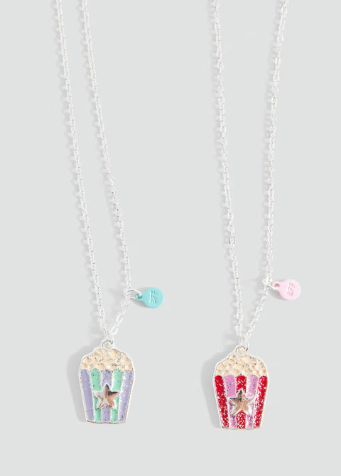 Mango necklace tpopcorn in silver