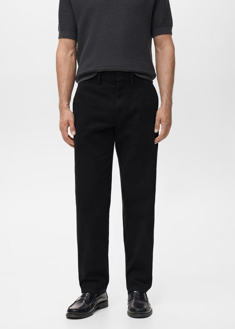 Mango jeans chet in navy