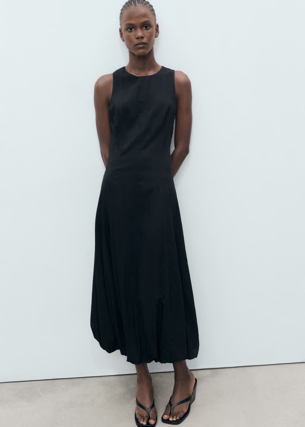 Mango dress pumpkin in Black - D2