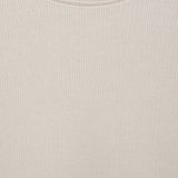 Mango t-shirt algarvet in Ice - D8