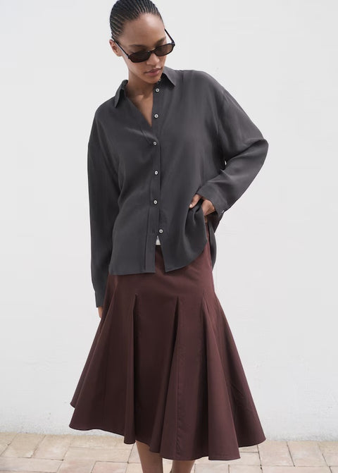Mango shirt ceniza in ash