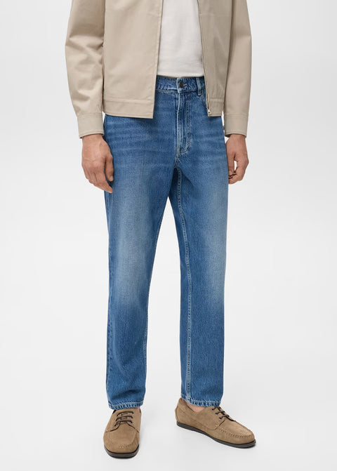 Mango jeans lori in dark denim