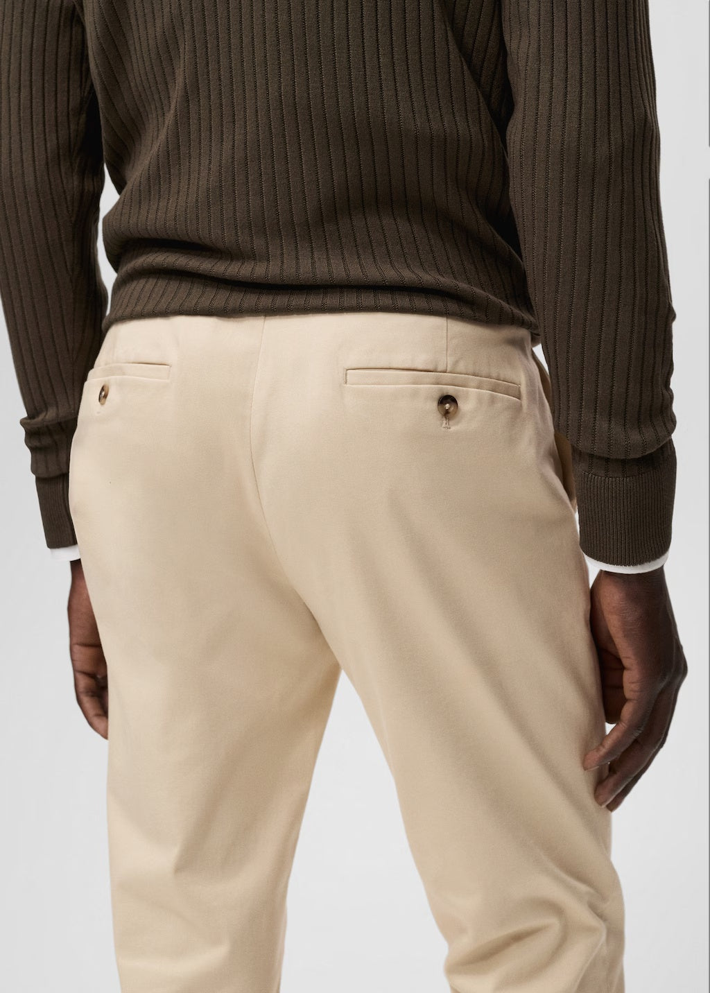 Mango trousers barna in Raw - D2