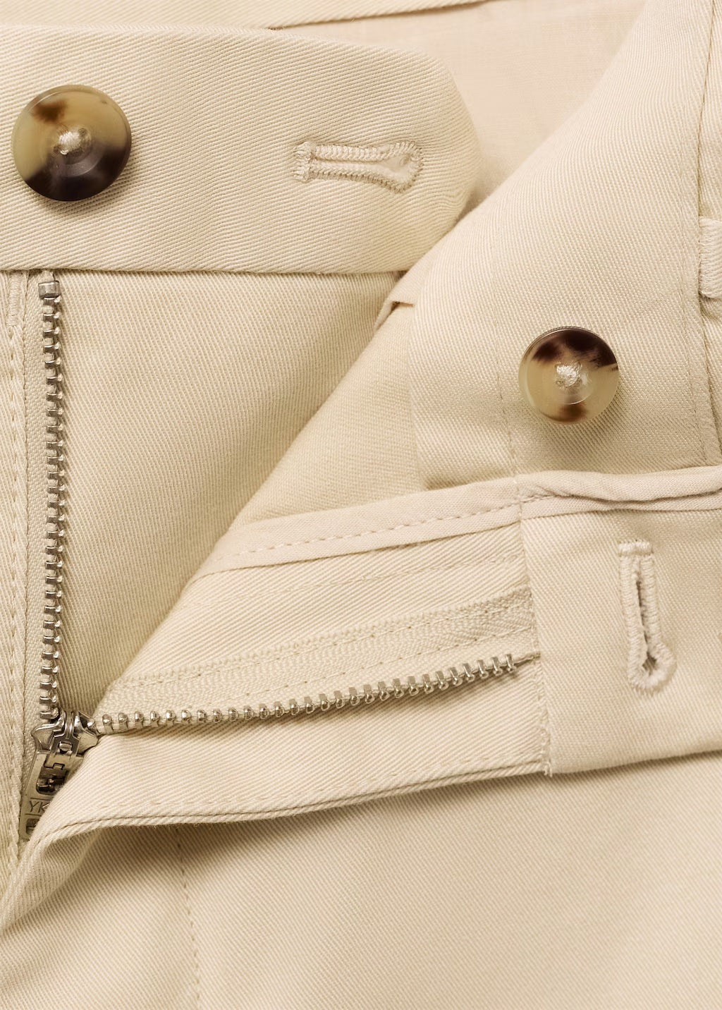 Mango trousers barna in Raw - D8