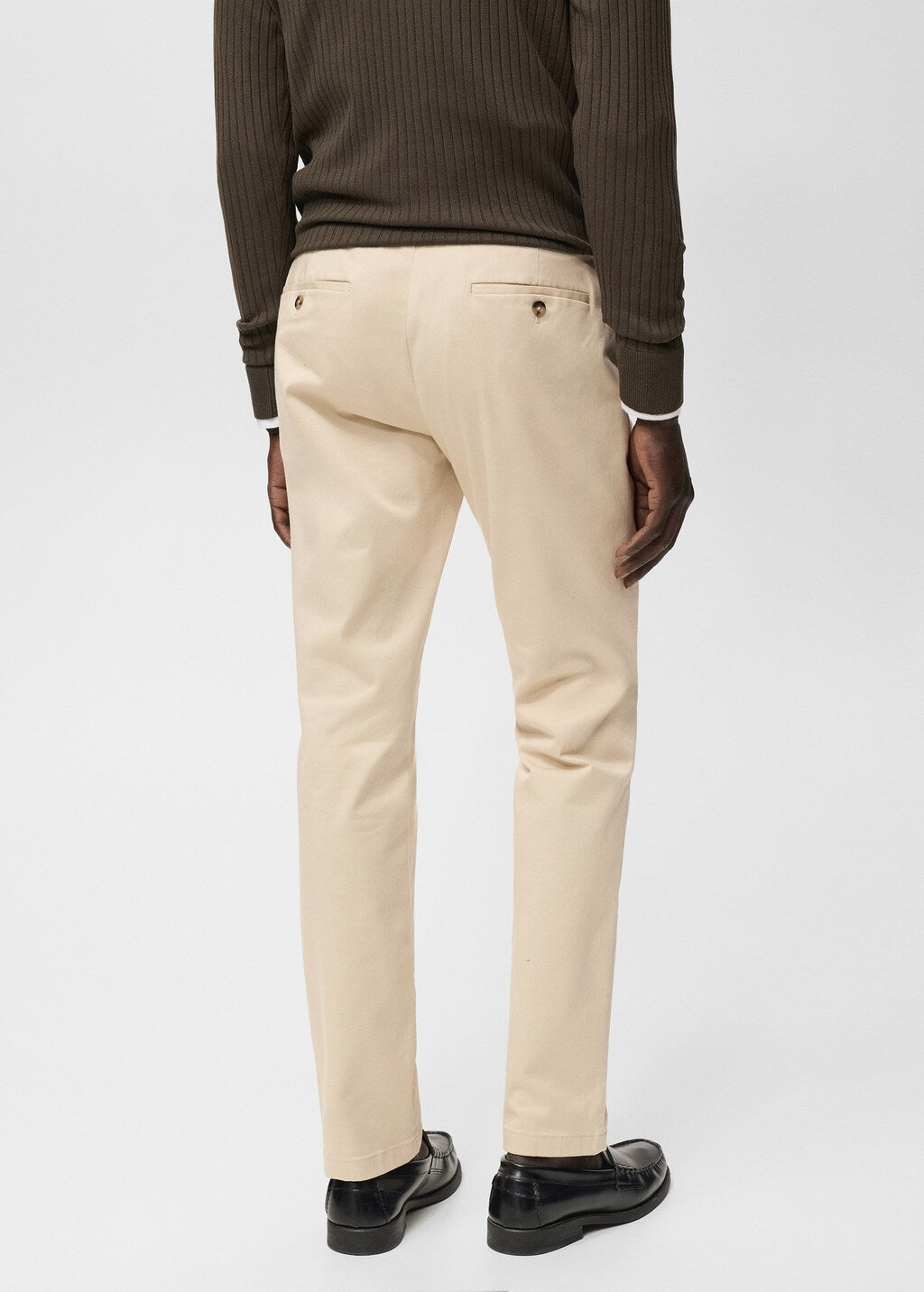 Mango trousers barna in Raw - R
