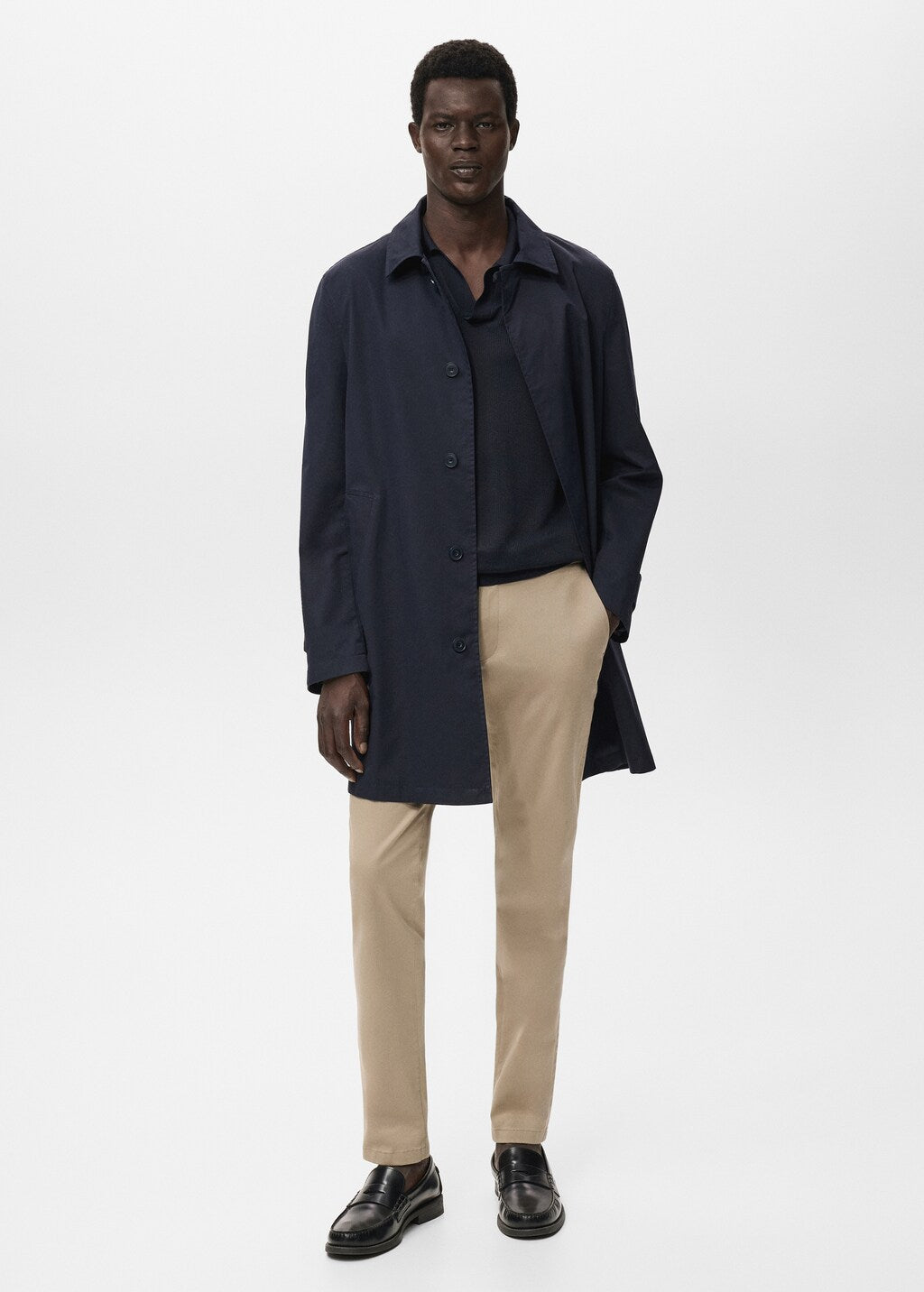Mango trousers barna in Beige - 99999999_01