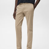 Mango trousers barna in Beige