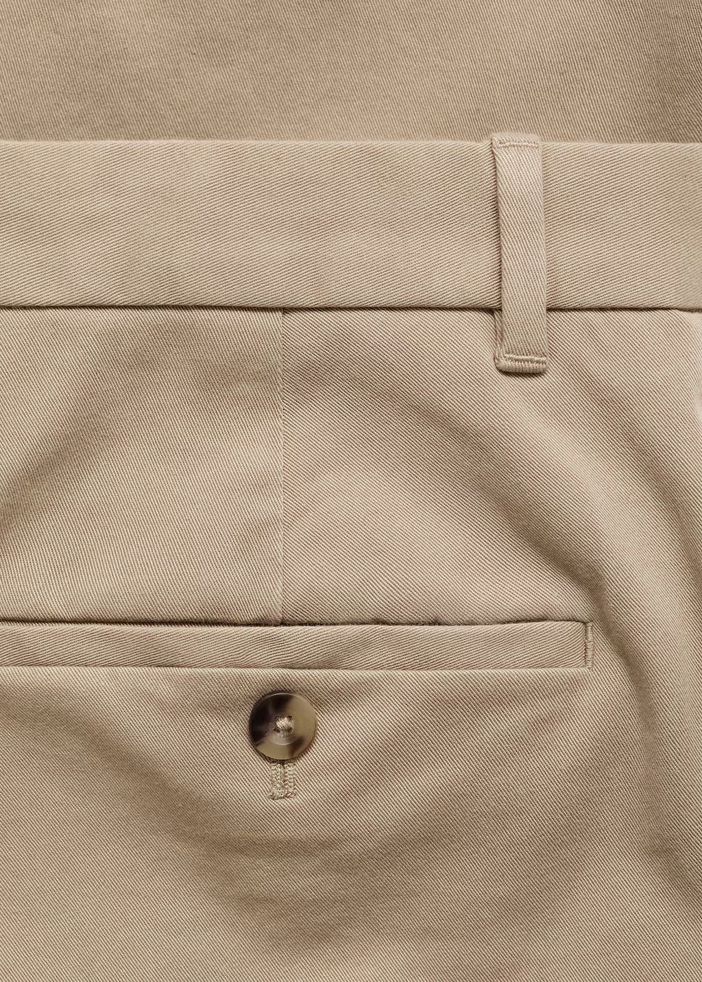 Mango trousers barna in Beige - D0