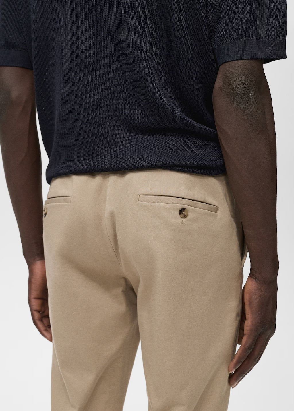 Mango trousers barna in Beige - D2