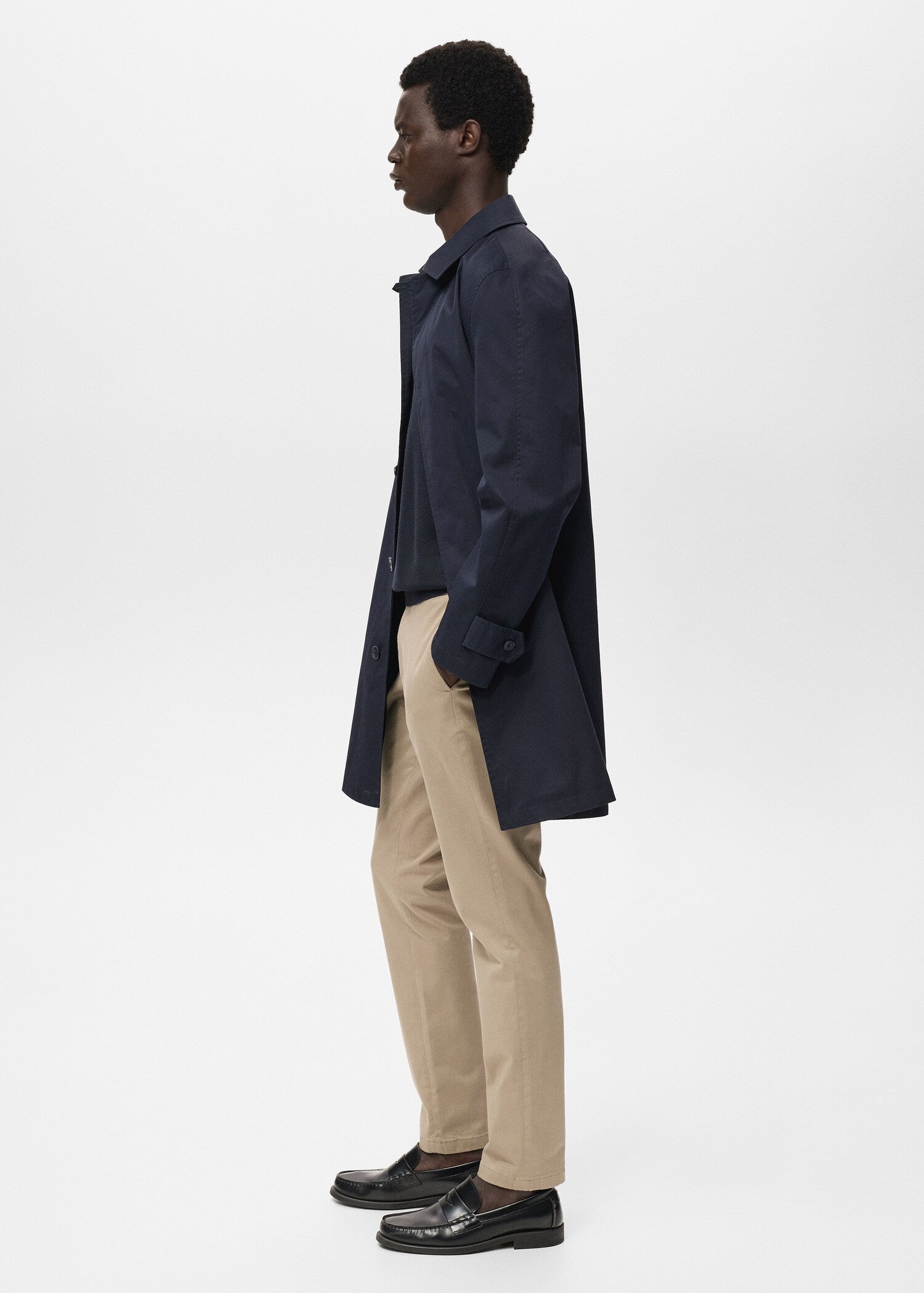 Mango trousers barna in Beige - D6