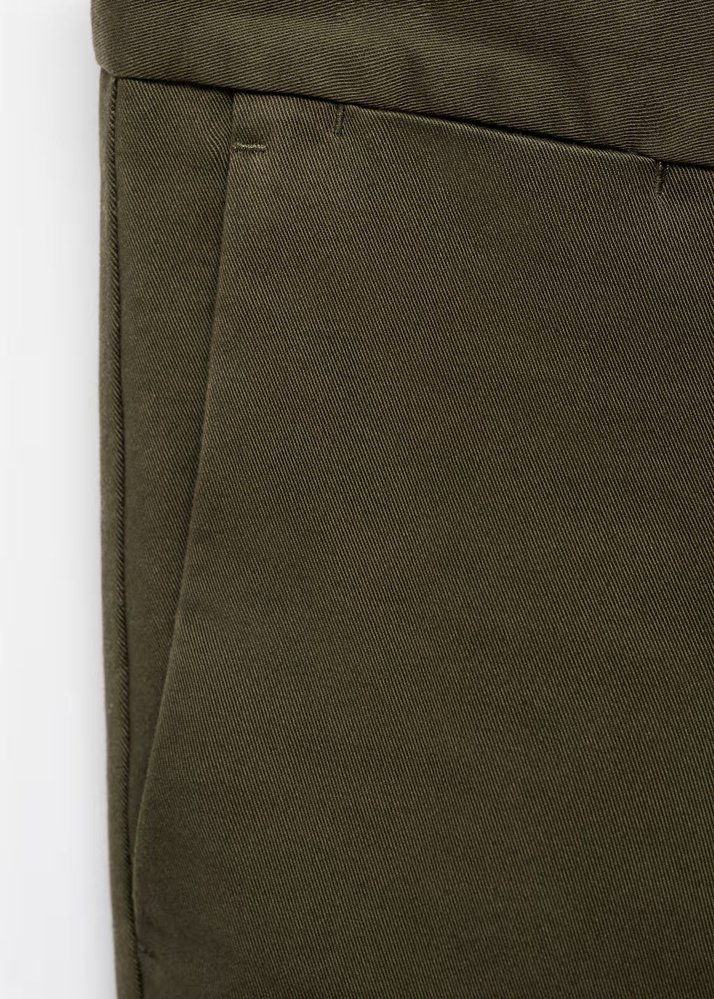 Mango trousers barna in Khaki - D0