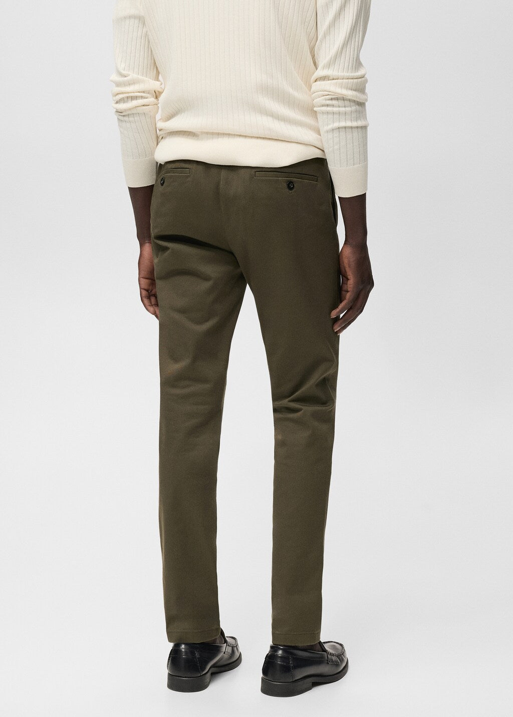 Mango trousers barna in Khaki - R