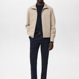 Mango trousers barna in Navy - 99999999_01