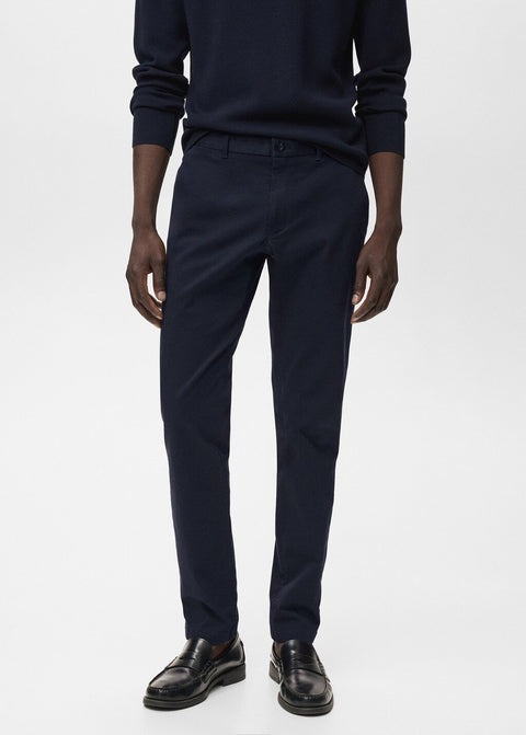 Mango trousers barna in navy