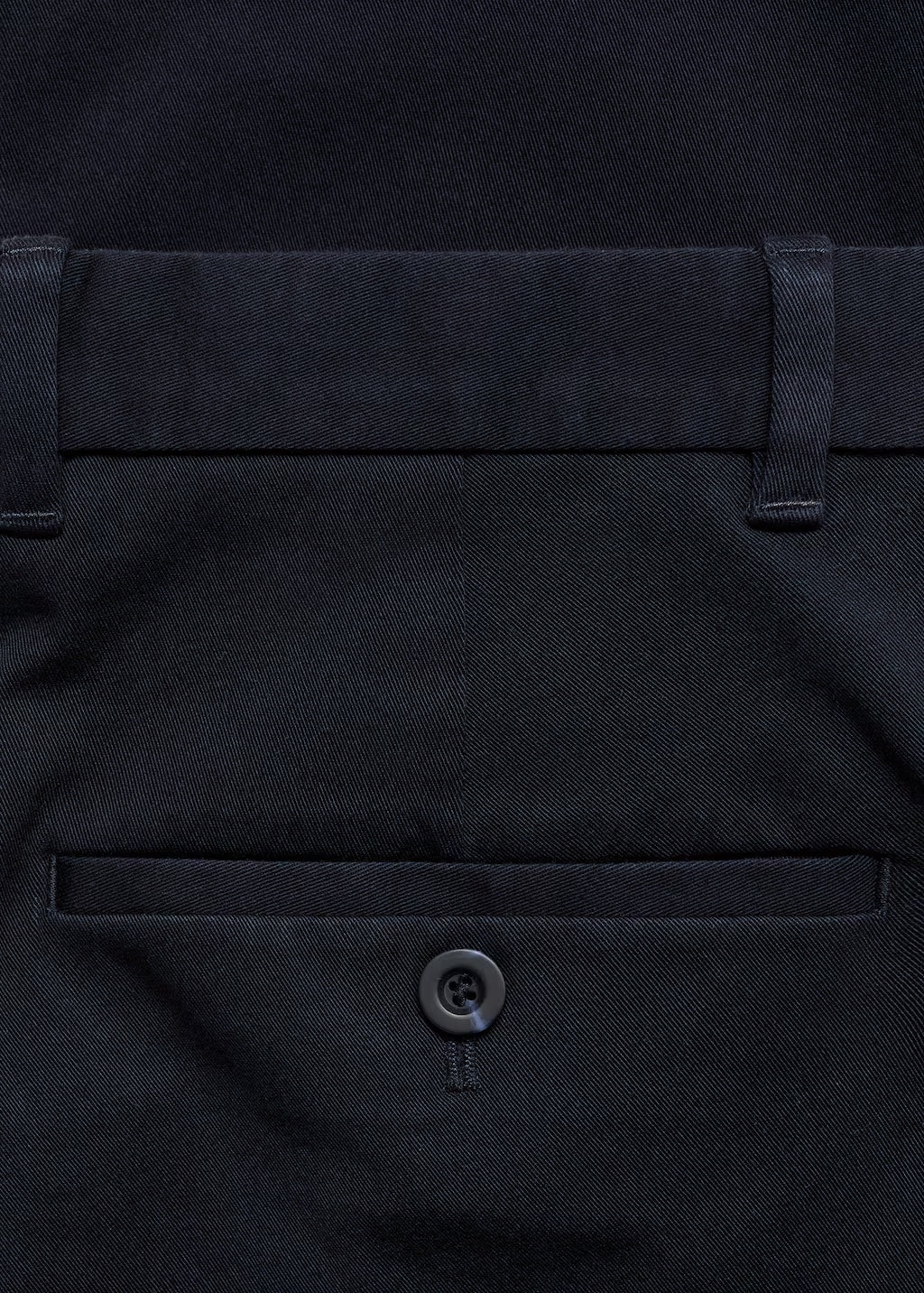 Mango trousers barna in Navy - D0