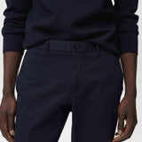 Mango trousers barna in Navy - D1