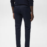 Mango trousers barna in Navy - R