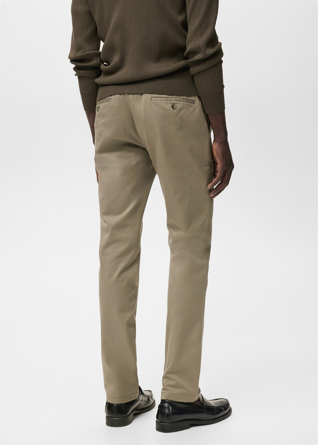 Mango trousers barna in Mink - R