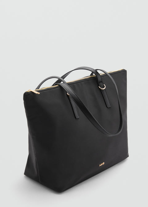Mango totes bag julio in black