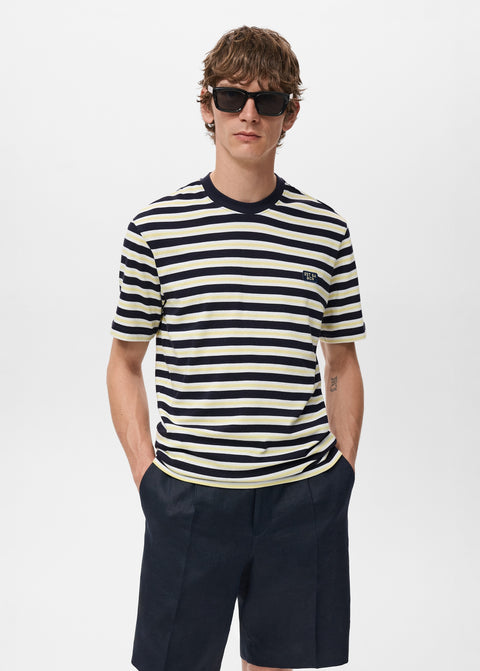 Mango t-shirt summith in navy