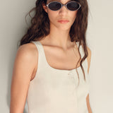 Mango vest max in White - D1
