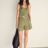 Mango vest max in Khaki - 99999999_01