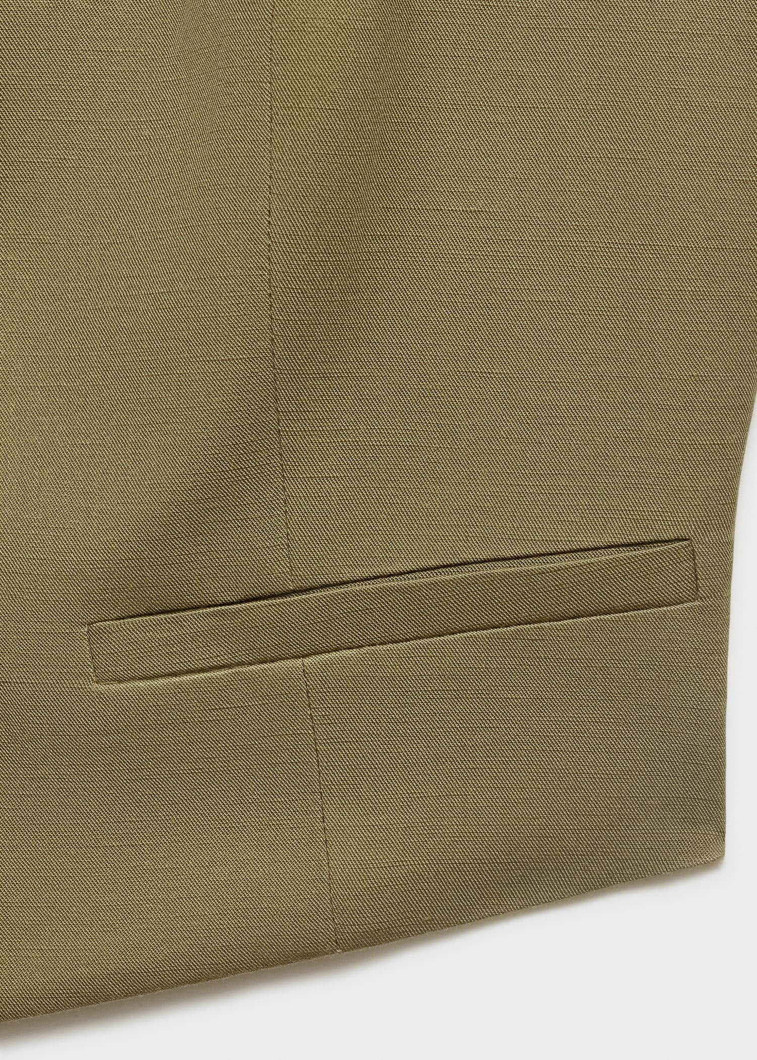 Mango vest max in Khaki - D0