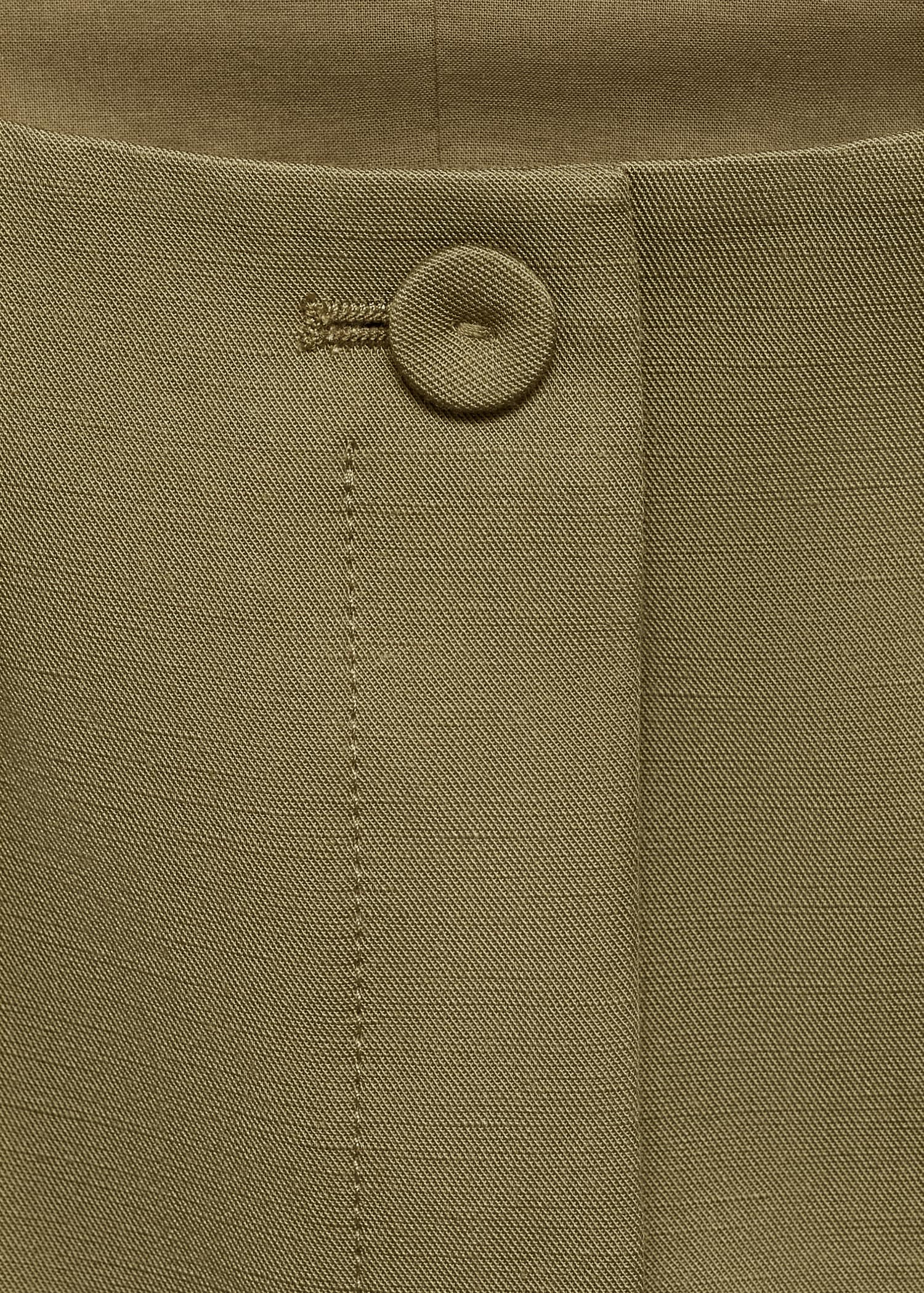 Mango vest max in Khaki - D8