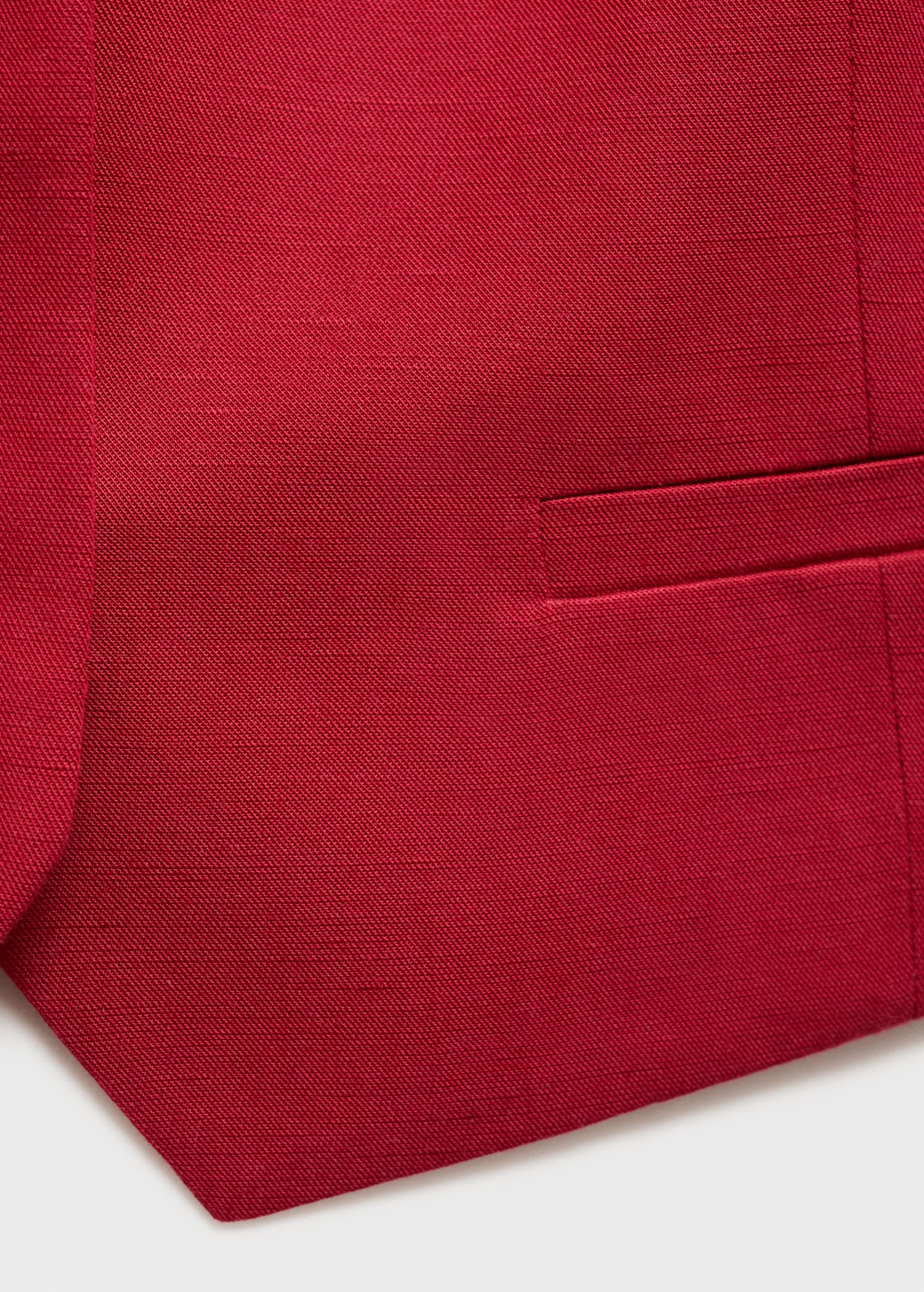 Mango vest max in Garnet - D0