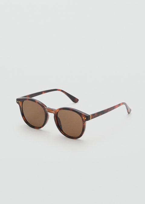 Mango sunglasses porter in chocolate