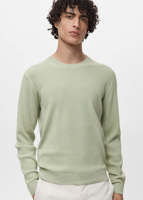 Mango sweater antigua in apple