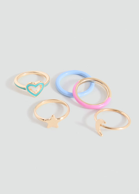 Mango ring ring in gold