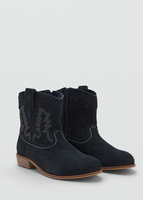 Mango ankle boots audrey in navy