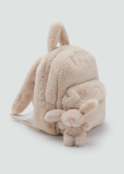 Mango backpack fur in sand