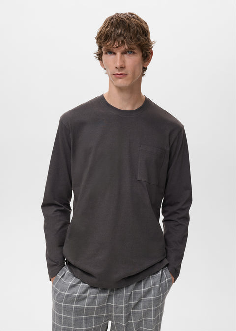 Mango pyjama winter in grey