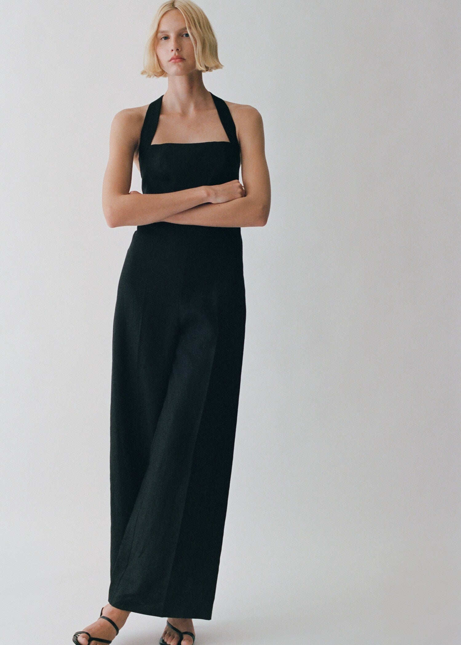 Mango jumpsuit jumy in Black - D7