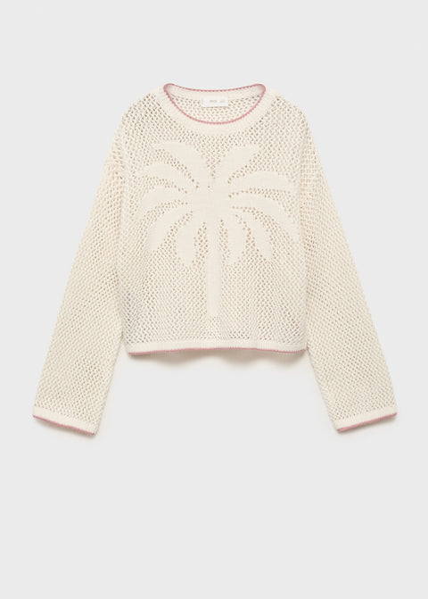 Mango sweater mimi in raw