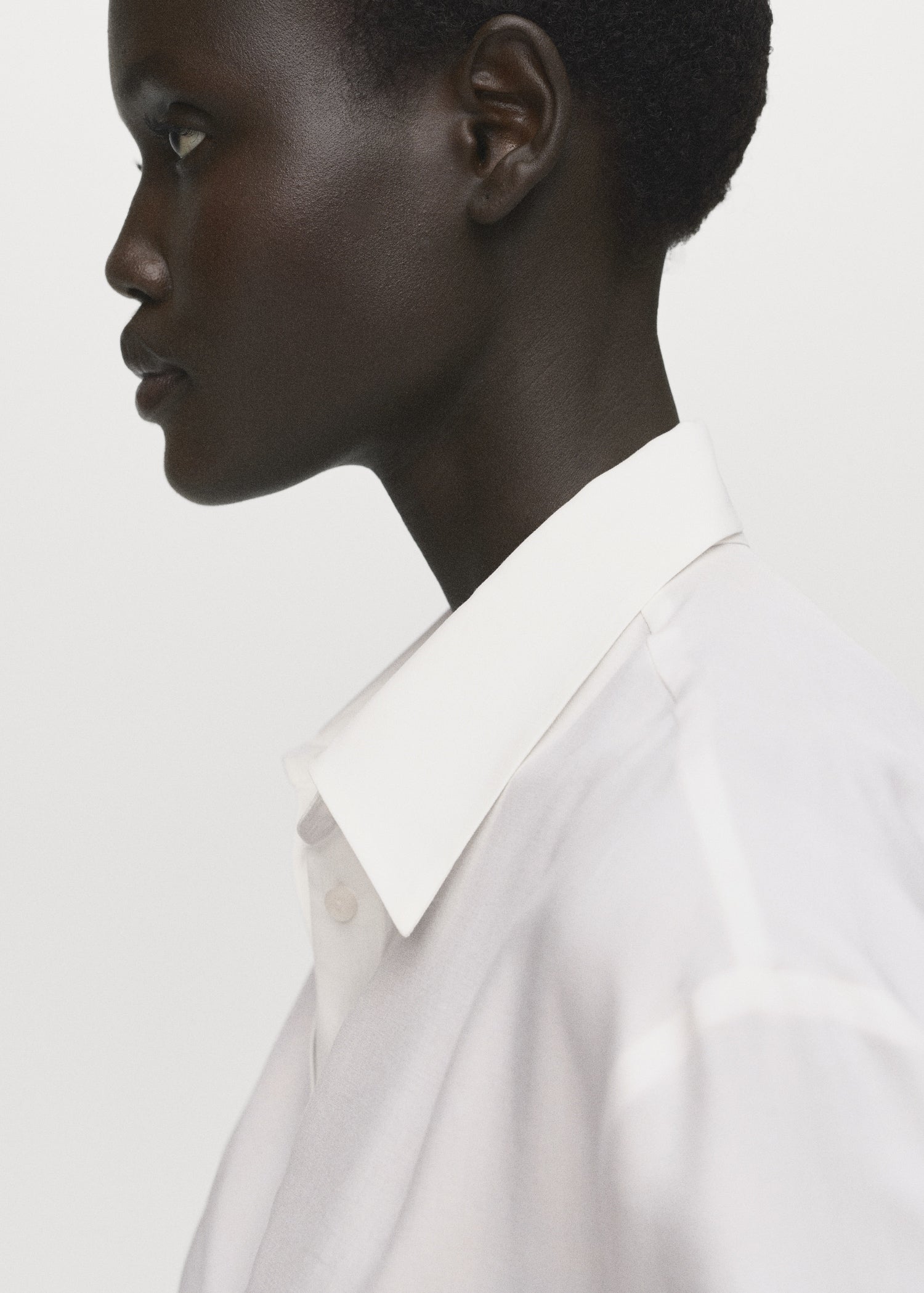 Mango shirt lima in Off White - D1