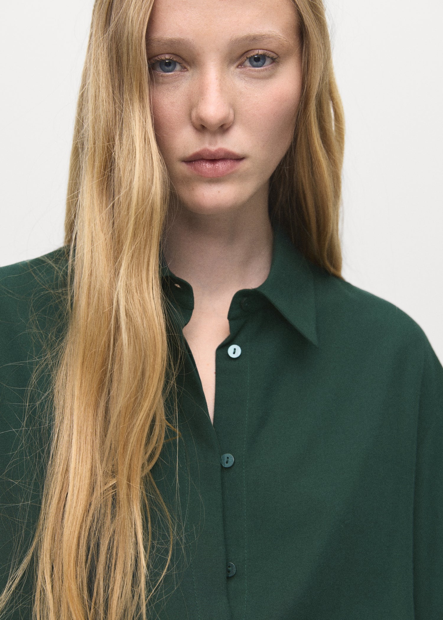 Mango shirt lima in Green - D1