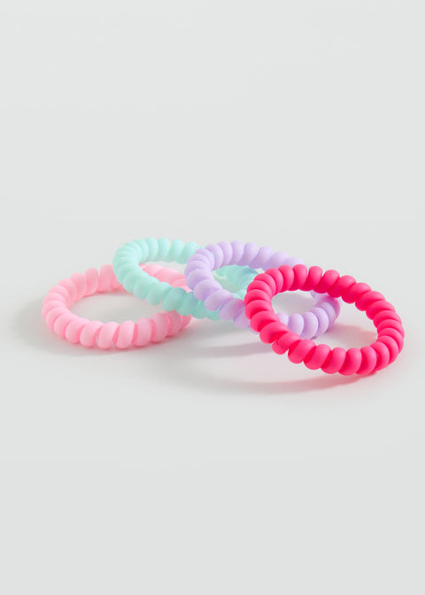 Mango hairtie spring in pink