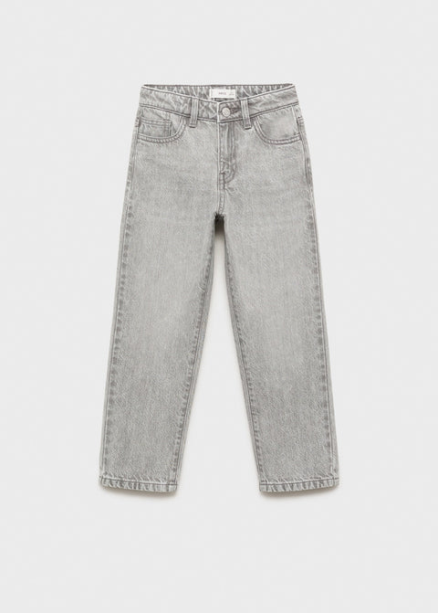 Mango jeans dad in grey denim