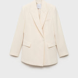 Mango blazer iguana in Vanilla - B