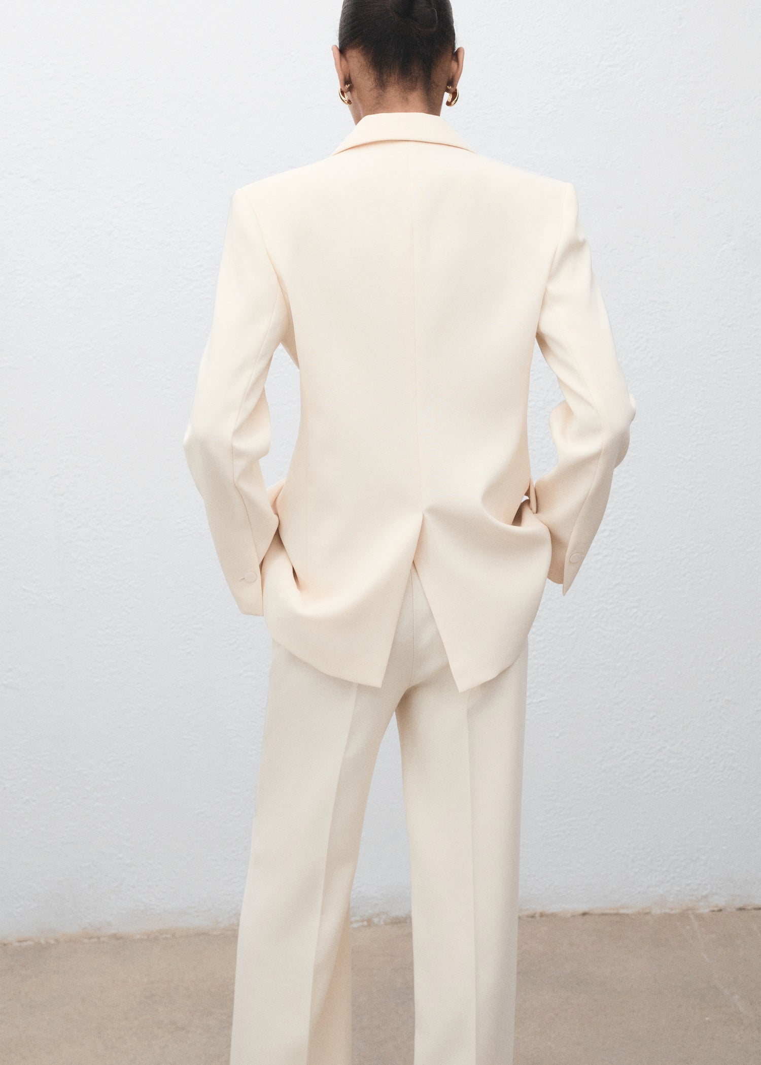 Mango blazer iguana in Vanilla - R