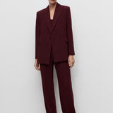 Mango blazer iguana in Garnet - 99999999_01