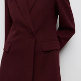 Mango blazer iguana in Garnet - D6