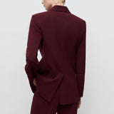 Mango blazer iguana in Garnet - R