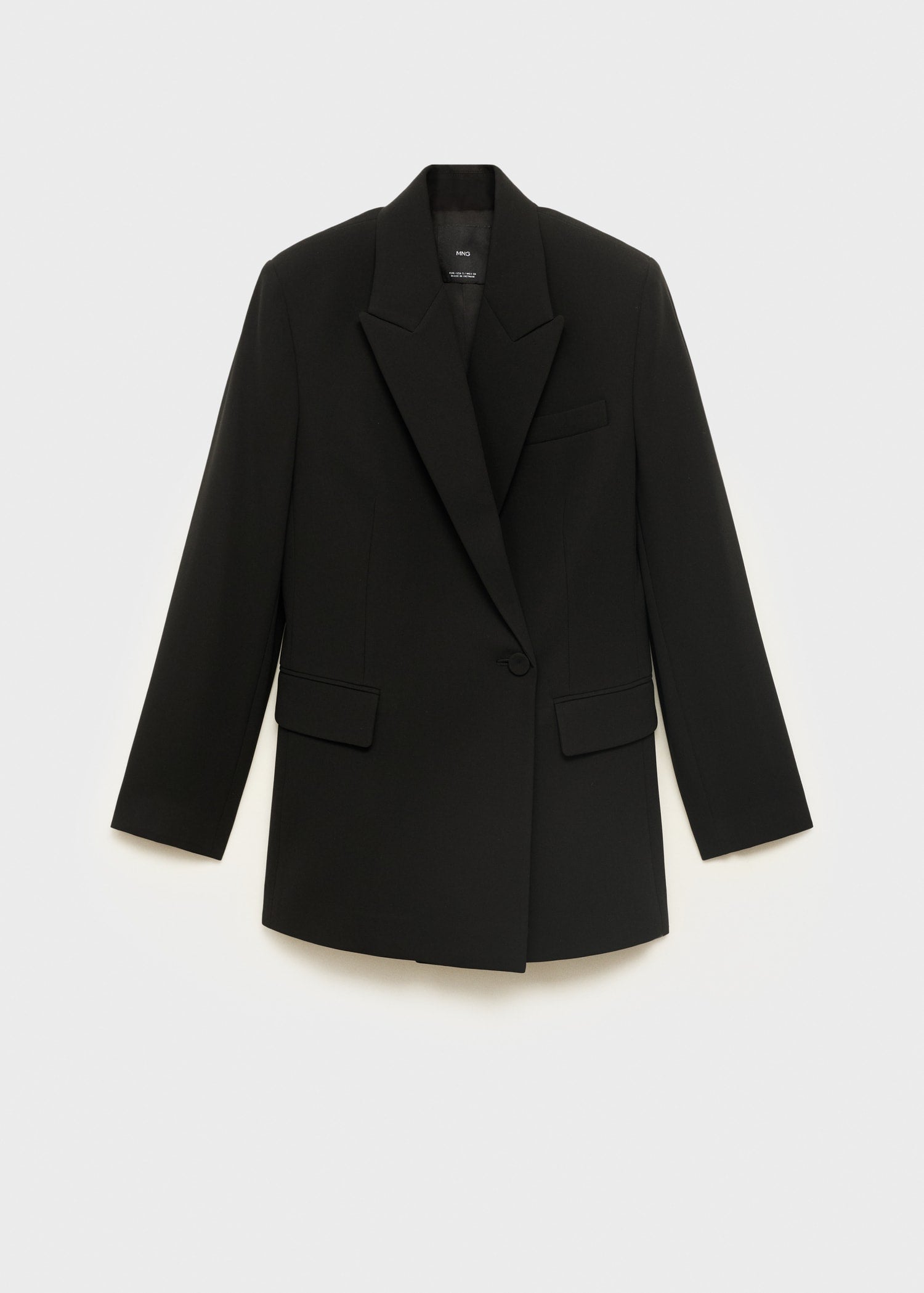Mango blazer iguana in Black - B