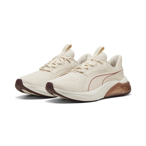 PUMA cell thrill dash sneakers unisex in alpine snow and warm white